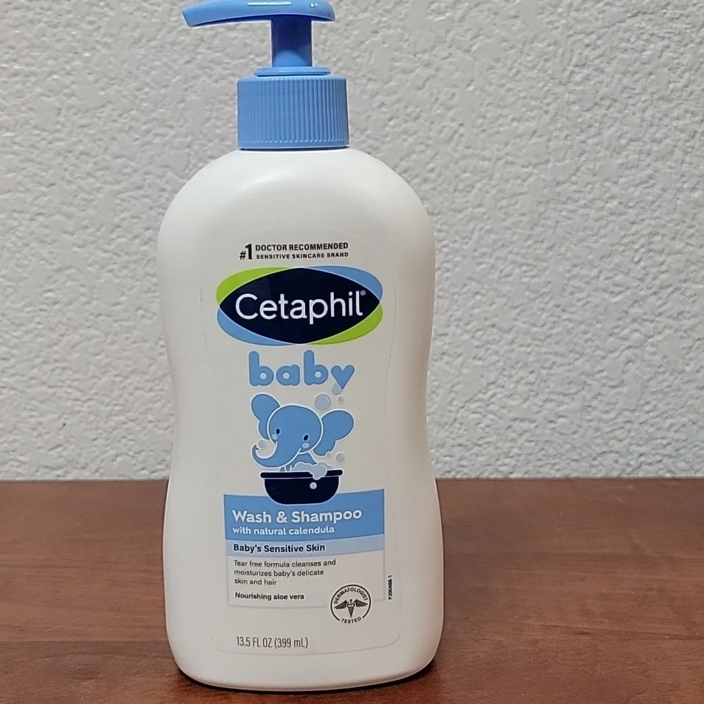 Cetaphil Baby Wash & Shampoo 13.5 Oz Nwt